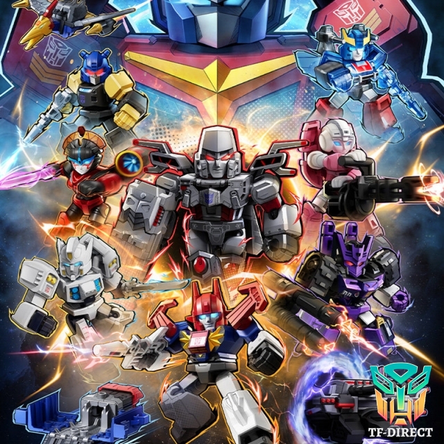 Blokees Transformers Defender Version 08 Battle Stars Model Kit Set of 12