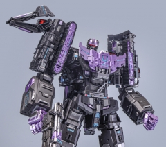 [Pre-Order] Mecha Invasion Devastator Set of 7 Black Version