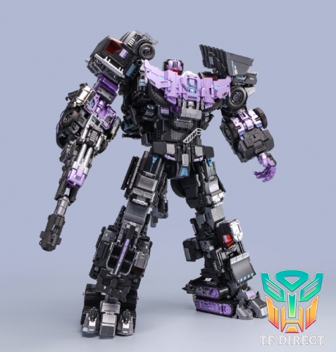 [Pre-Order] Mecha Invasion Devastator Set of 7 Black Version