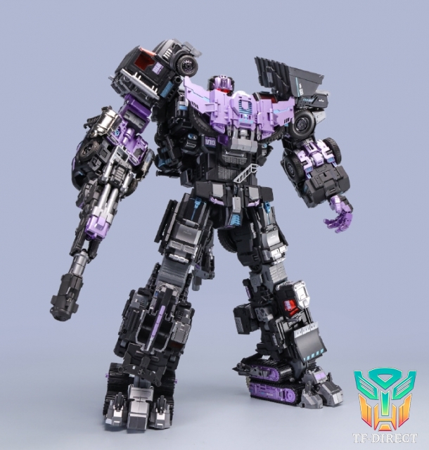 [Pre-Order] Mecha Invasion Devastator Set of 7 Black Version