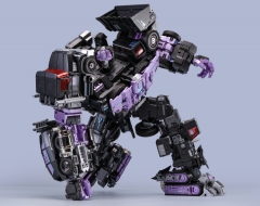 [Pre-Order] Mecha Invasion Devastator Set of 7 Black Version