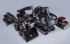 [Pre-Order] Mecha Invasion Devastator Set of 7 Black Version