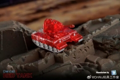 Dr.Wu DW-E40T Red Tank Warpath & DW-E13T Sky Glider Powerglide Clear Version Set of 2
