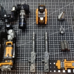 4th Party ZT-03 Diaclone DA-47 Triverse Tridigger