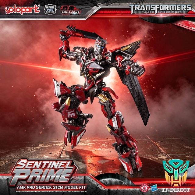[Pre-Order] Yolopark AMK Pro Series Transformers: Dark of the Moon Sentinel Prime Model Kit