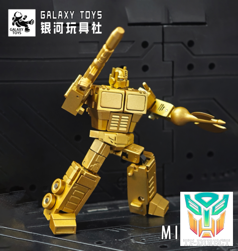 Galaxy Toys MINI01J Leader King Optimus Prime Golden Version