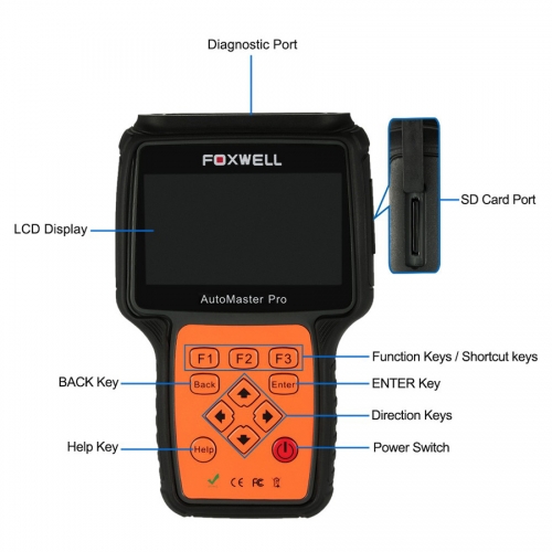 Foxwell NT644 Oil Reset /EPB / DPF Diagnostic Tool ALL Makes ALL Systems