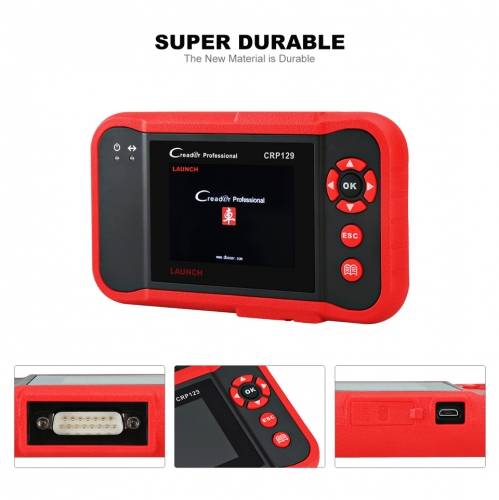 Newest Software Launch Creader CRP129 OBDII/EOBD Auto Code Scanner free update online diagnostic for 4 system Launch CRP129