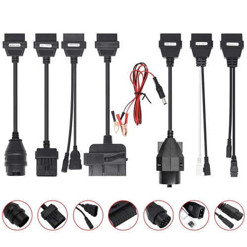 High quality Full Set CDP Pro Car Cables truck cable for ds150e OBD/OBDII Diagnostic Connector truck cable