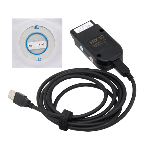 VAG Scanner VCDS V23.3.3 VCDS VAG KKL VAG COM Cable OBD2 Diagnostic Cable VW For AUDI Skoda Seat OBD2 Scanner HEX V2 VAGCOM