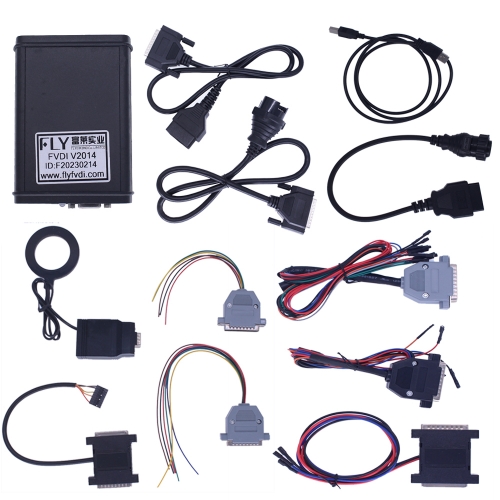 Multi-Brands Vehicles FLY FVDI 2014 Abrites Commander for Volvo Benz Renault Cars CAN Bus ECU Diagnostic Tool