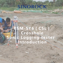 RSM-SY6 Crosshole Sonic Logging tester introduction（CSL）