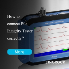 How to connect Pile Integrity Tester correctly？