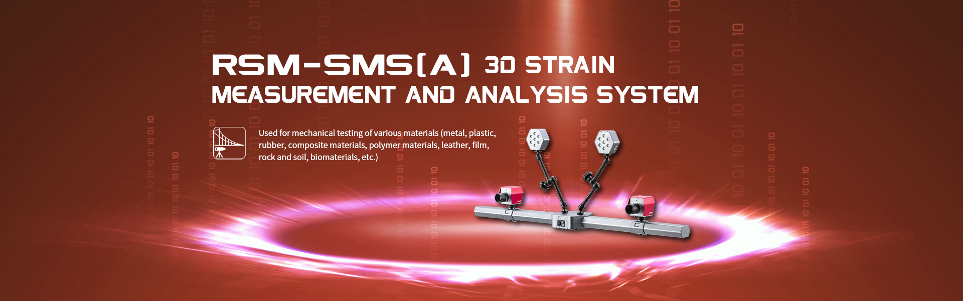 RSM-SMS(A) 3D Strain Measurement and Analysis System