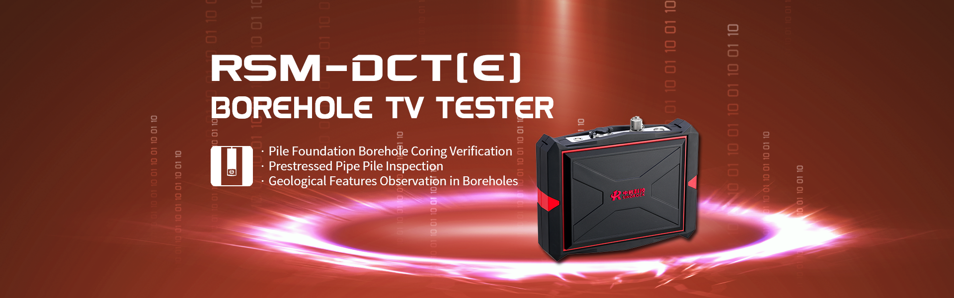 RSM-DCT(E) Borehole TV Tester