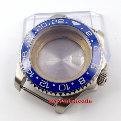 43mm sapphire glass SUB stainless steel Watch Case fit 2824 2836 MOVEMENT 52
