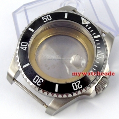 43mm sapphire glass stainless steel Watch Case fit ETA 2824 2836 MOVEMENT 35