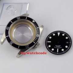 41mm sapphire glass SUB salf winding Watch Case fit ETA 2824 2836 MOVEMENT C38
