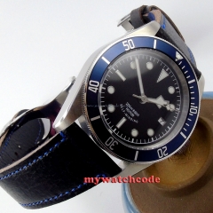 41mm corgeut black dial Sapphire Glass miyota 8215 Automatic diving watch C16