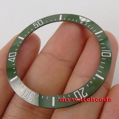 39.7mm ceramic green olive bezel insert for 44mm sub parnis mens watch B8