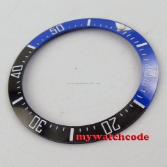 high-quality 39.7mm blue & black ceramic bezel insert made by parnis factory B21