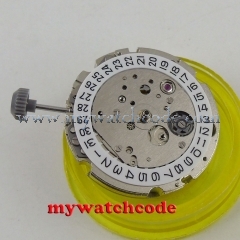 21 jewels miyota 821A date window automatic mechanical movement M17