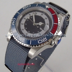 40mm Bliger Dial Sapphire Glass Rotating Ceramic Bezel Luminous Steel Case men's Watch Automatic Movement Watch