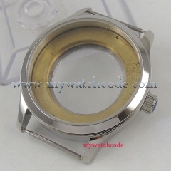 Sapphire Crystal Polished 42mm 316L Stainless Steel Watch Case Fit For ETA 2824 2836 Automatic Movement C20