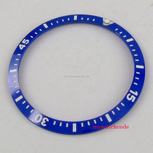 New high quality Solid 41mm blue ceramic bezel bezel insert fit for men's watch B50
