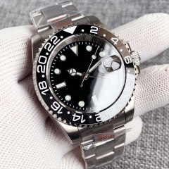 black bezel