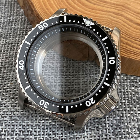 41mm Stainless Steel Watch Case Fit NH35 NH36 ETA2824 Movement Bracelet Sapphire Glass 120 Clicks Rotating Bezel Watch Parts