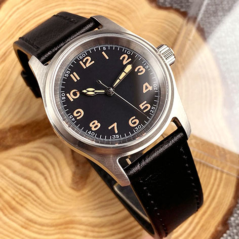 Sterile Interstellar Watch NH35A PT5000 Pilot Diver Mechanical Watch Men Snake Orange Hand Sapphire Crystal Dive 200m Waterproof