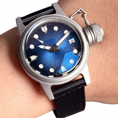 blue dial