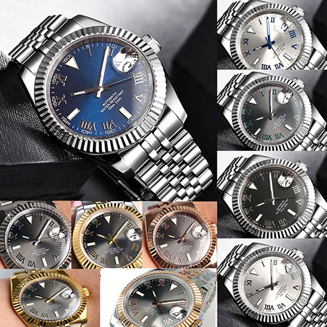 Tandorio NEW Mechanical Wristwatches Blue/White/Grey Dial Roman Numerals Sapphire Glass 200m Waterproof NH35A Men Watches