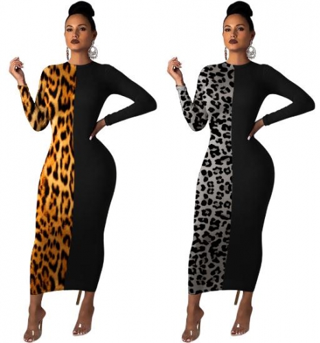 Charming Leopard print dress