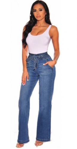 Charming Denim wide leg pants