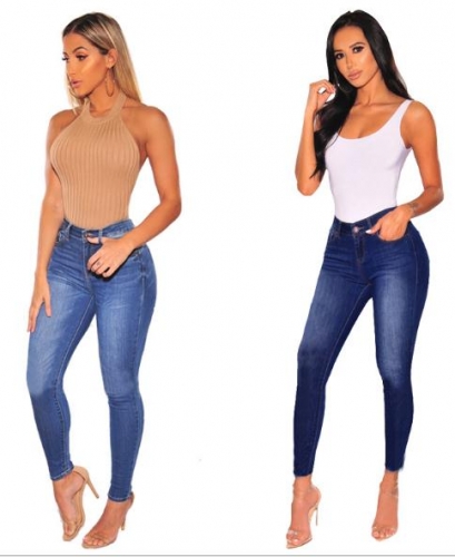 Charming Low-rise slim jeans