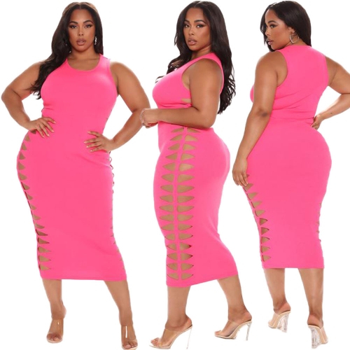 Charming Sexy Plus Size  bandage Dress