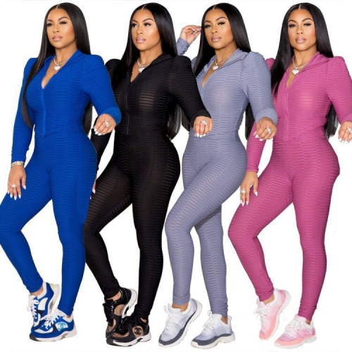 Sports yoga cardigan casual wear pants suit