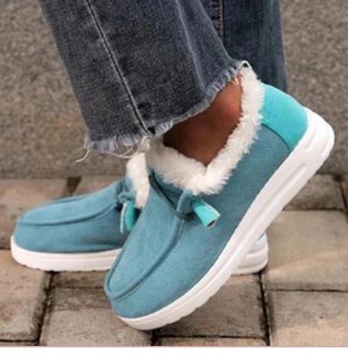 Casual plus velvet thick warm shoes