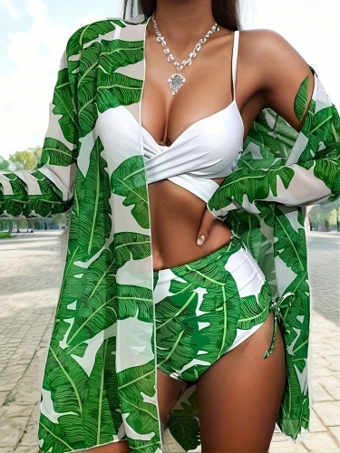 Sexy Bikini Three Piece Set