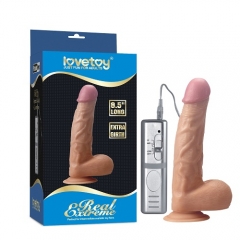 8.5" Real Extreme Extra Girth Vibrating Dildo