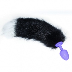 Luxury Metal Anal Tail ( Purple )