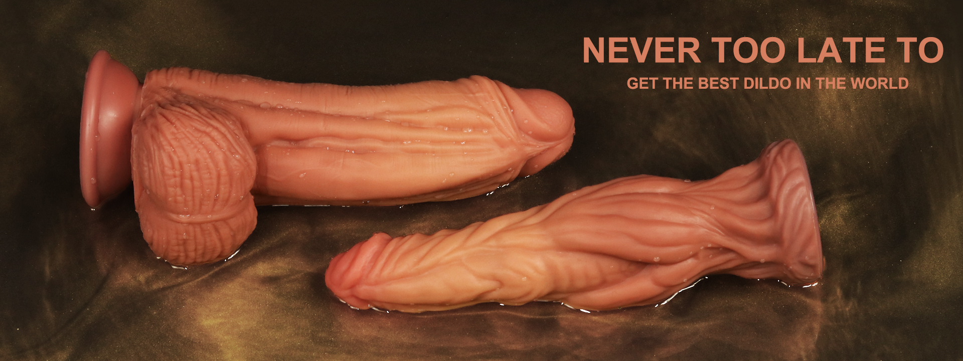 Dual layer silicone nature cock