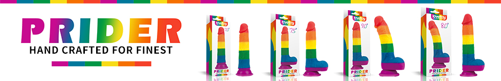 Rainbow dildos