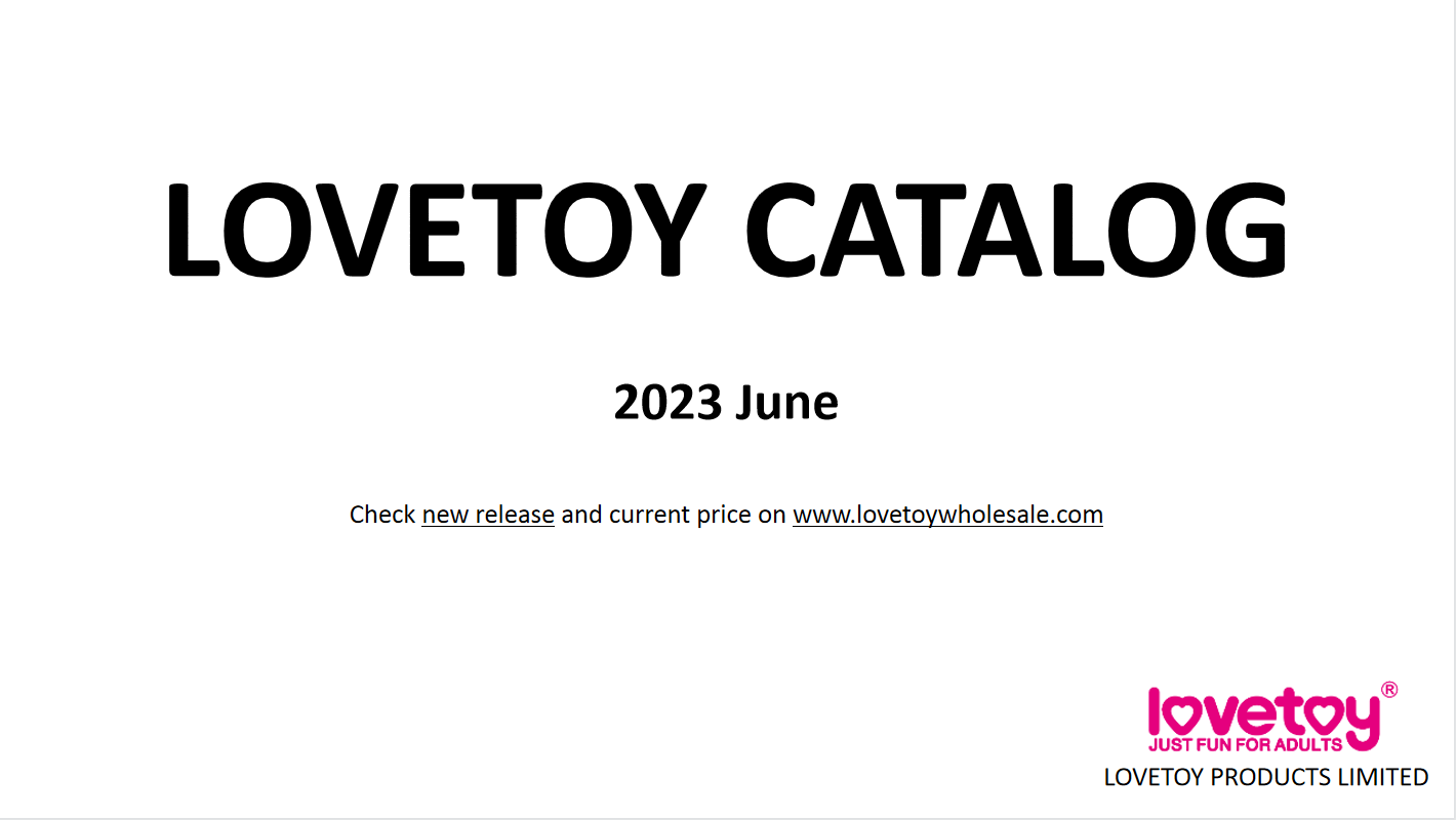 LOVETOY CATALOG & Order Form Jun. 2023