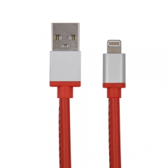MFi Leather Braided Lightning Cable