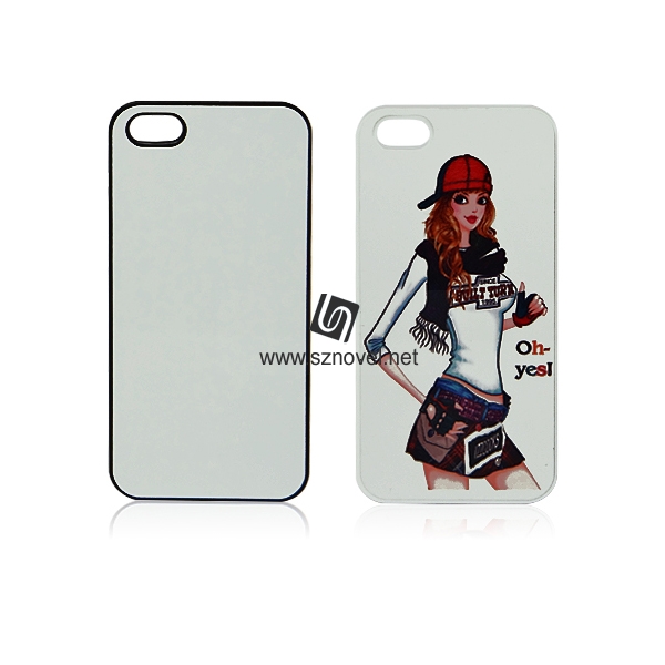 2D Sublimation Hard Plastic Phone Case for iPhone 5/5S