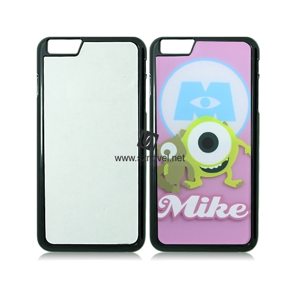 For iPhone 6 Plus Popular 2D Blank Sublimation Hard Plastic Phone Case