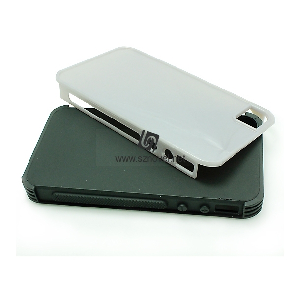 For iPhone 4/4S Sublimation 2D 2IN1 Phone Case
